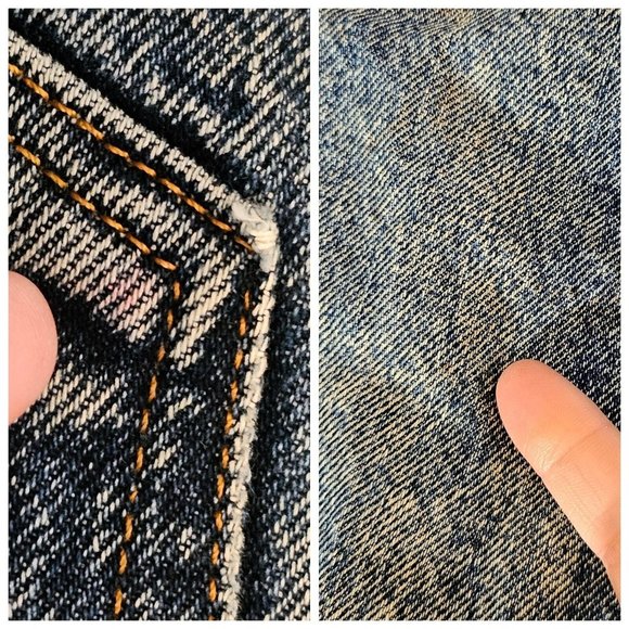 Retro 1980 Levis 549s Vintage Wash‎ Straight Leg Jeans 38x30 USA Acid Wash - Picture 15 of 16